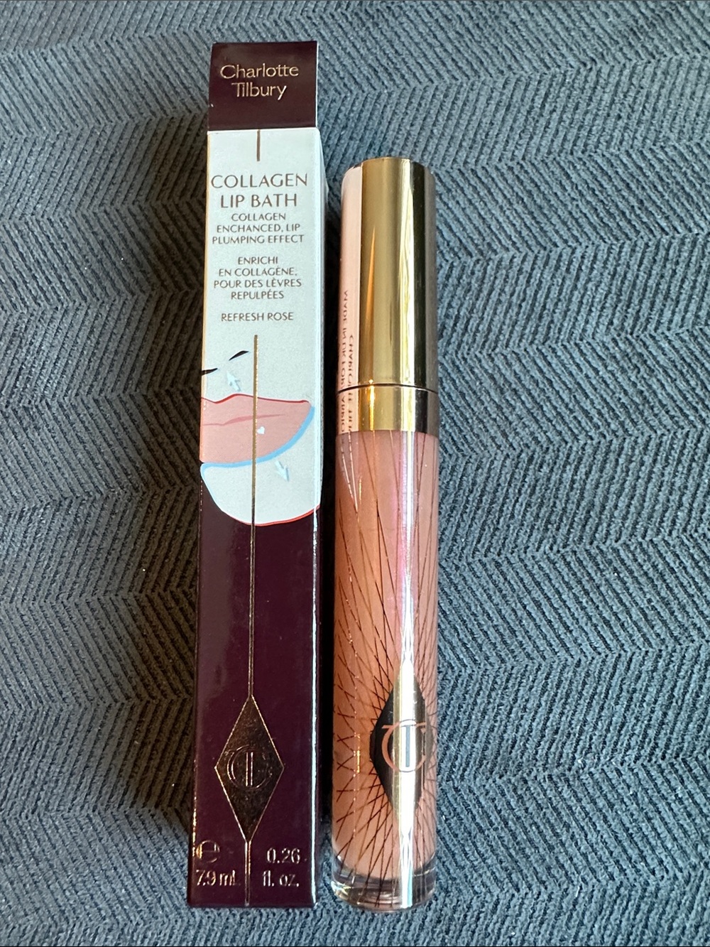 Charlotte Tilbury Collagen Lip Bath Lip Plumper - Refresh Rose Pink